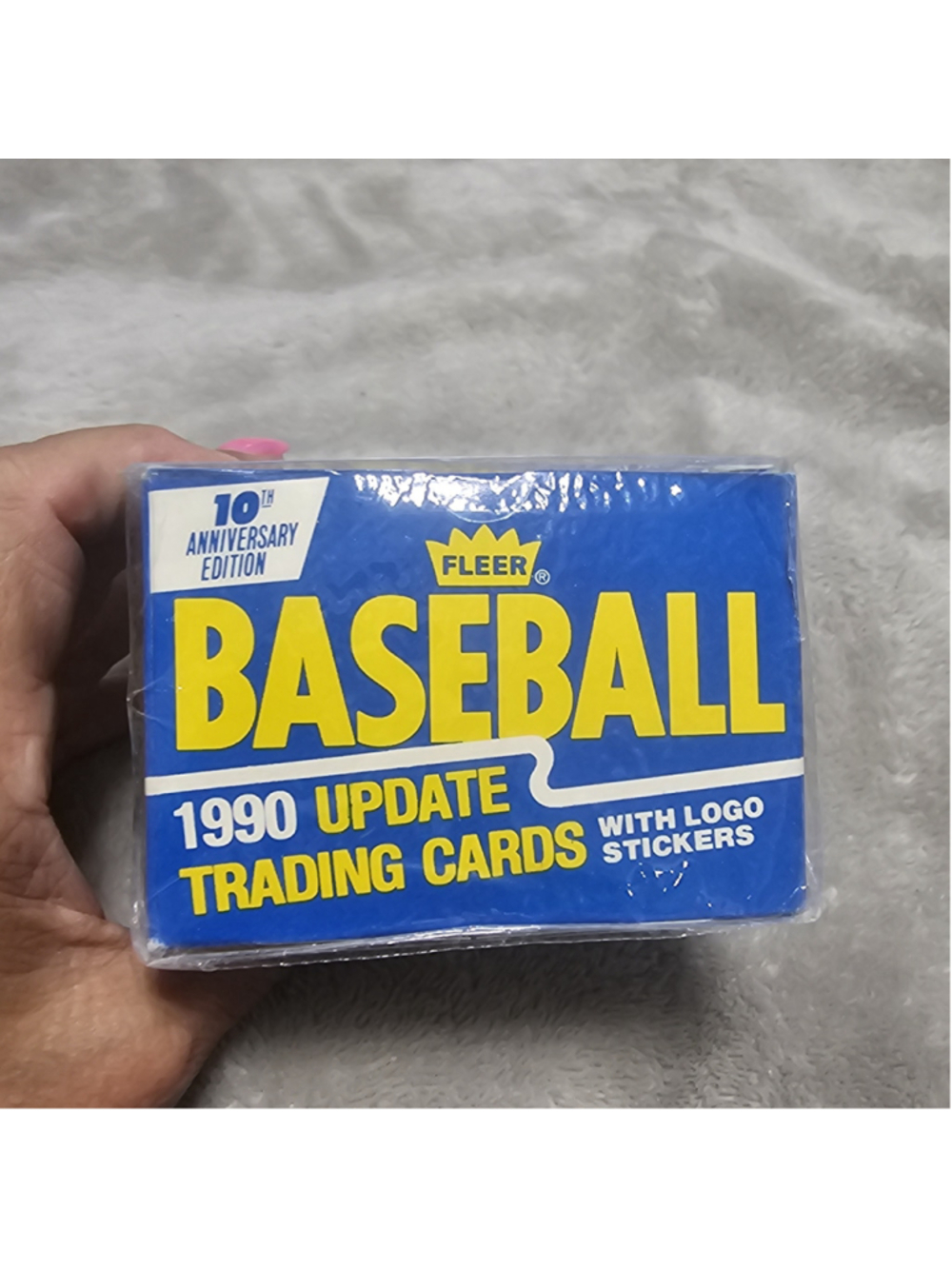 Fleer 1990 Baseball Update Trading Cards Box NOS - Picture 2 of 5